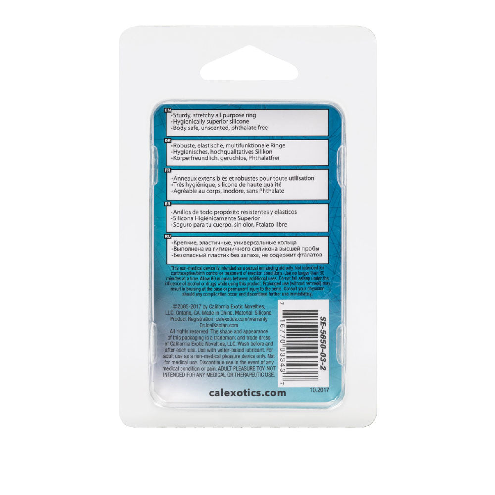 Dr. Joel's Silicone Prolong Ring Smooth - Black