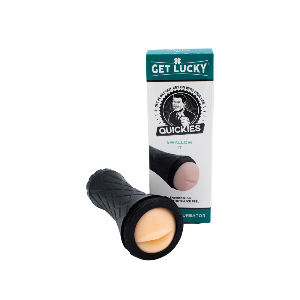 Get Lucky Quickies Swallow It Masturbator