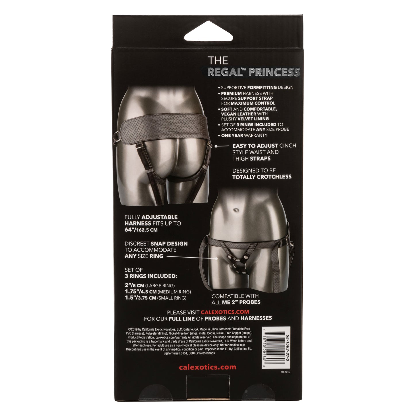 Her Royal Harness the Regal Princess - Pewter