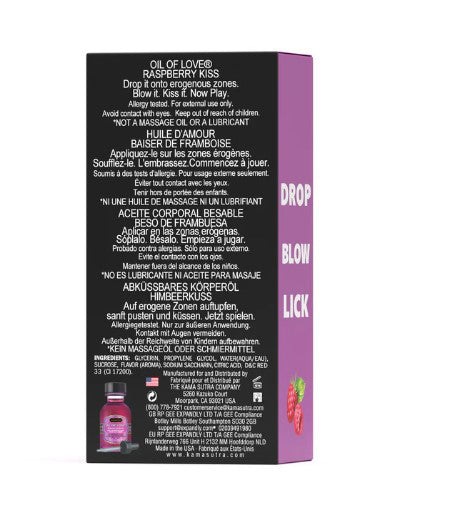 Oil of Love - Raspberry Kiss - 0.75 Fl. Oz. / 22 ml