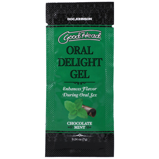 Goodhead - Oral Delight Gel - Chocolate Mint - 0.24 Oz Bulk