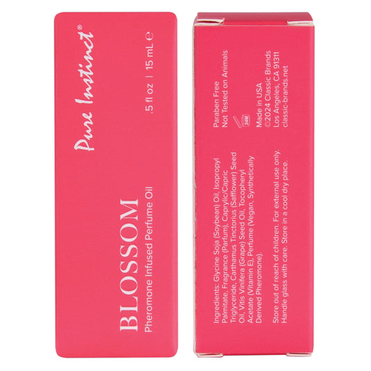 Pure Instinct Pheromone Perfume Oil With Dropper Blossom 15ml | 0.5 Fl Oz