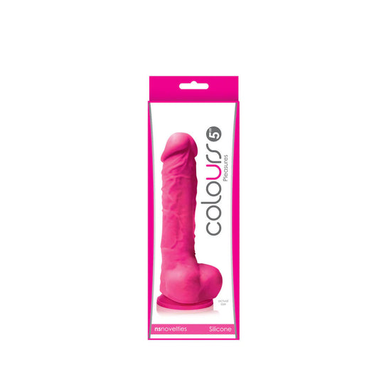 Colours Pleasures - 5 Inch Dildo - Pink