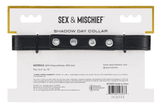 Shadow Day Collar - Black