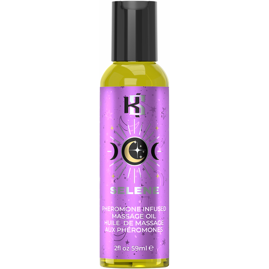 Celestial Collection Selene Pheromone Massage Oil 2 Fl Oz/59 ml