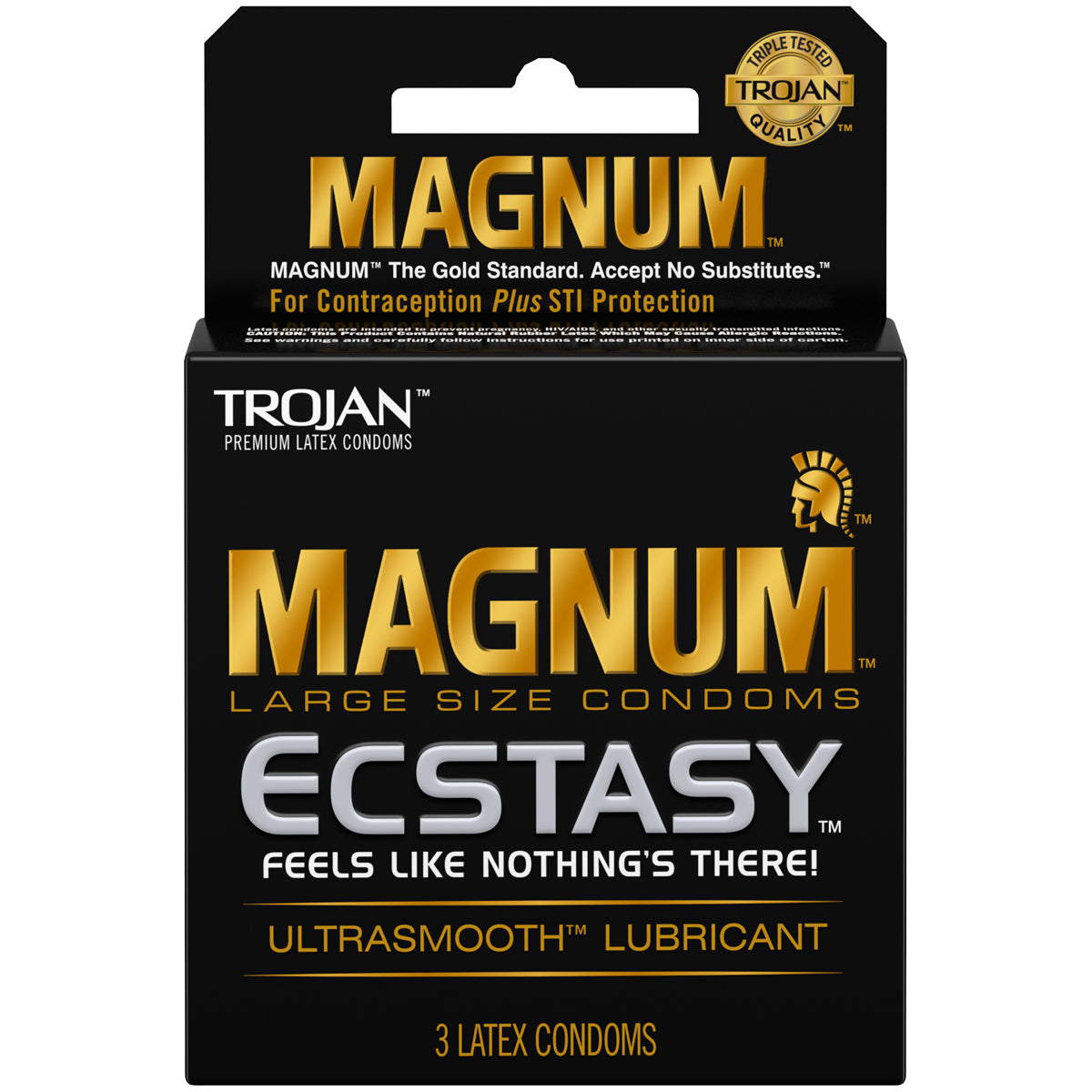 Trojan Magnum Ecstasy - 3 Pack
