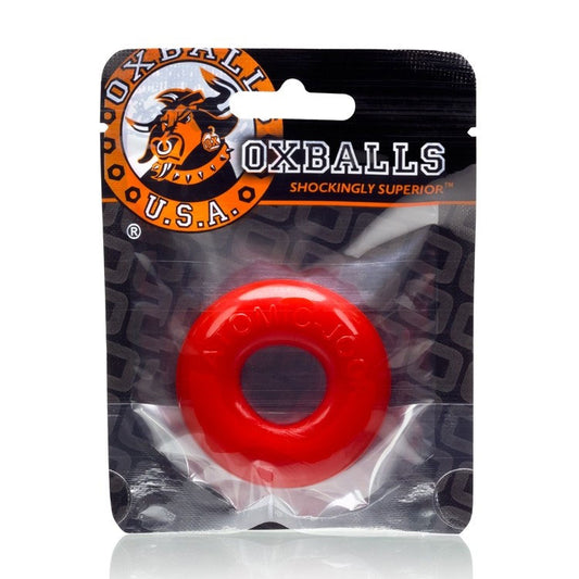 Do-Nut-2 Large Atomic Jock Cockring - Red
