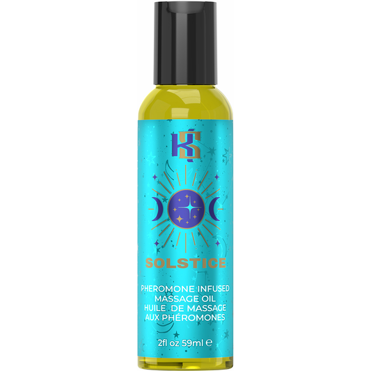 Celestial Collection Solstice Pheromone Massage Oil 2 Fl Oz/59 ml