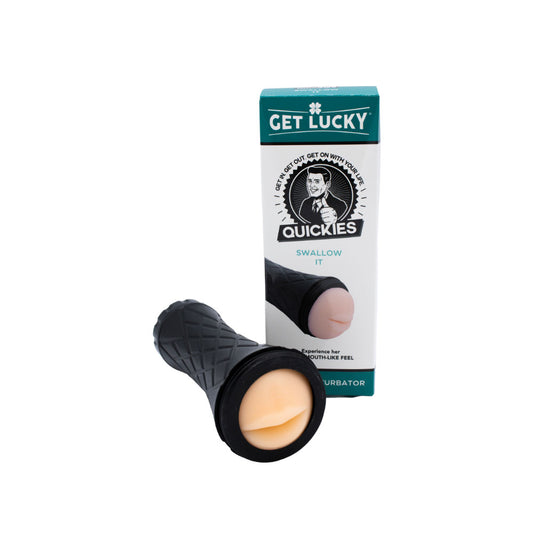 Get Lucky Quickies Swallow It Masturbator