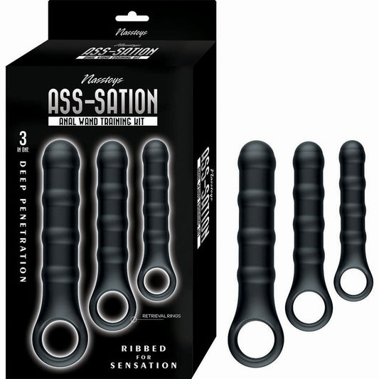 Asssation Anal Wand Training Kit - Black