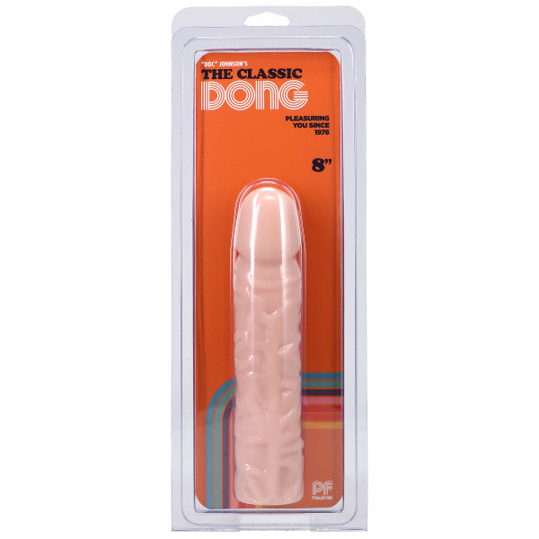 Classic 8 Inch Dong - White