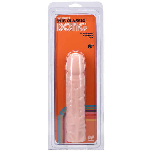 Classic 8 Inch Dong - White