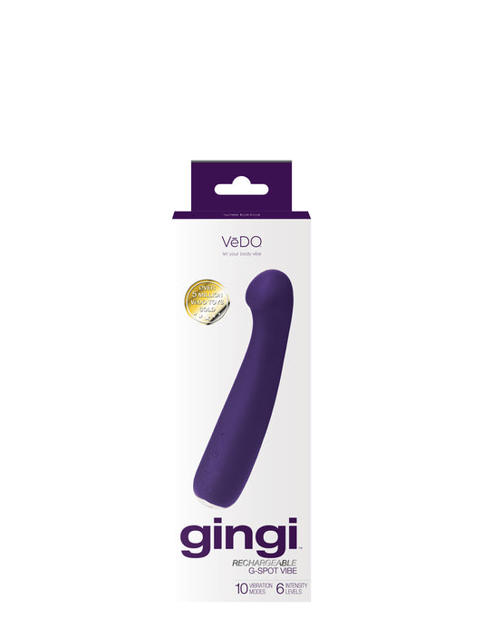 Gingi Rechargeable G Spot - Purple