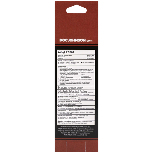 Goodhead - Deep Throat Spray - Double Chocolate - 2 Fl. Oz.