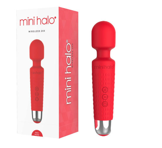 Mini Halo Red Rose