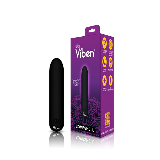 Bombshell Flexible Bullet - Black