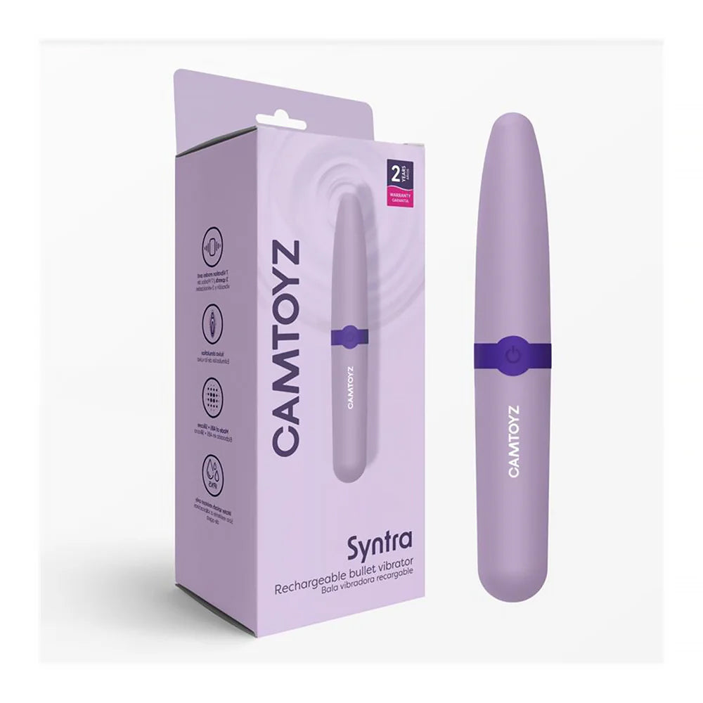 Syntra Camtoyz Rechargeable Bullet Vibrator - Purple