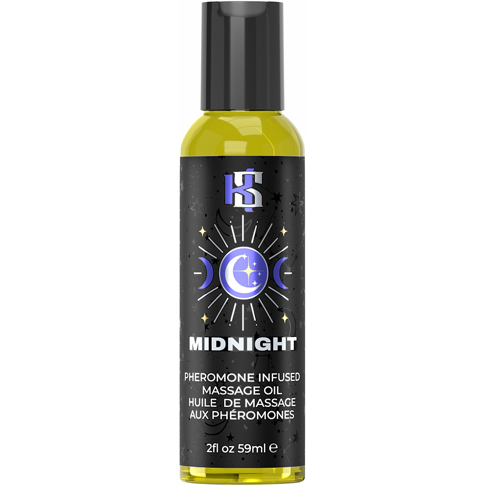 Celestial Collection Midnight Pheromone Massage Oil 2 Fl Oz/59 ml