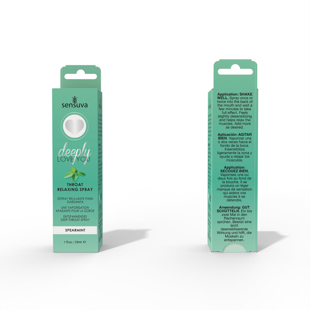 Deeply Love You Throat Relaxing Spray - Spearmint - 1 Fl. Oz.