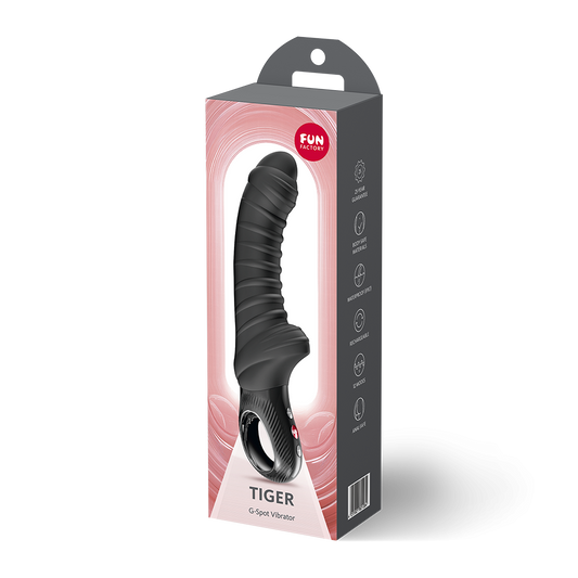 Tiger G-Spot Vibrator Black