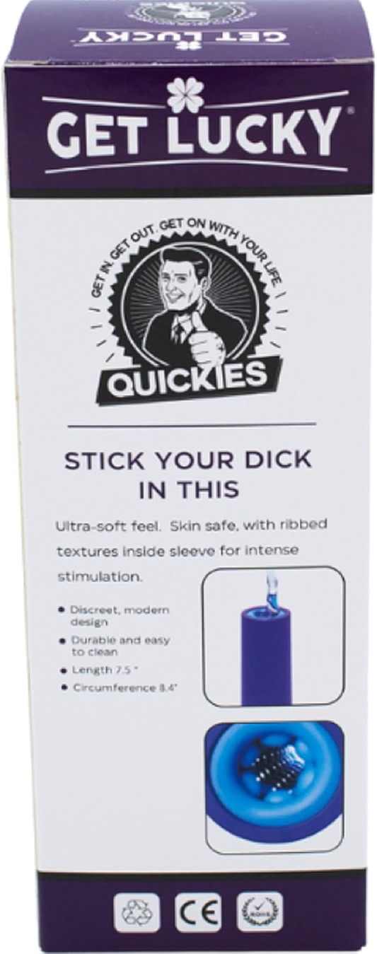Get Lucky Quickies Stick Your Dick in This Masturbator