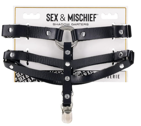 Shadow Garters - Black